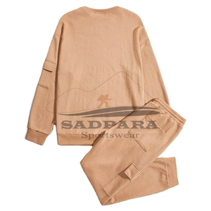 Survêtement léger pour hommes Premium Jogger Set Tissu en coton Mode décontractée Survêtement à manches longues pour toutes les saisons - Product Image 2