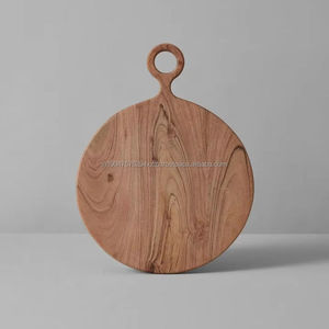 Tabla de Cortar Queso Rectangular Hecha a Mano de Madera de Acacia Ecológica KALATRI, Grosor Personalizado, Apta para Lavavajillas - Product Image 4