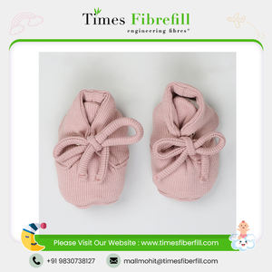 Novedad de 2023, botines de bebé de lana orgánica, zapatos infantiles suaves y transpirables para interiores, juegos de regalo para recién nacidos para fiestas de verano - Product Image 2