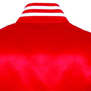 Nouvelle Vente en Gros Nouveau Design Style Vente Chaude Haute Qualité Veste d'Hiver Imperméable en Satin Veste en Satin Personnalisée avec Lettres pour Homme - Product Image 3