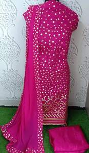 Indien/pakistanais Salwar Kameez costume ensemble pour les femmes prêt à porter indien Punjabi robe Patiala fête porter robe pour les femmes, rose, - Product Image 6