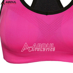 Soutien-gorge de sport pour femme, maintien moyen, design sans coutures, tissu respirant, idéal pour l'entraînement, le yoga, la gym, confortable et ajustable - Product Image 6