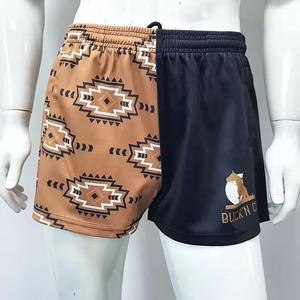 Breathable 100% Cotton Solid Gym <b>Shorts</b> with <b>Elastic</b> <b>Waist</b> Custom Heat-Transfer Printing Logo Quick Dry 240g - Product Image 1