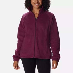 Chaqueta de forro polar informal para mujer, chaqueta de forro polar con cremallera completa de retales Sherpa, prendas de vestir deportivas, proveedor OEM - Product Image 1