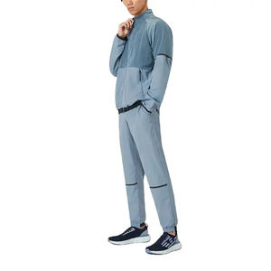 ชุดวอร์มกันลมพิมพ์ลายคุณภาพสูงสำหรับฤดูหนาว ระบายอากาศได้ดี ทรงปกติสำหรับผู้ชาย ผลิตจากผ้าฝ้าย - Product Image 3