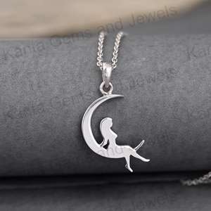 Pendentif Cœur en Argent Sterling 925 Plaqué Rhodium avec Zircon, Fait Main, Design de Créateur, Charmes Fins, Vente en Gros pour Petite Amie - Product Image 4