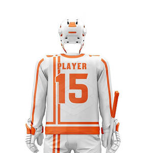 Uniformes de Hockey sobre Hielo Personalizados Estilo 2025, Tela 100% Poliéster, Ecológicos y Transpirables para Hombre - Product Image 4