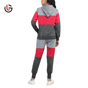 Ropa deportiva de invierno de alta calidad para mujer con capucha 100% algodón transpirable de talla grande sólido GYM Fitness Activewear - Product Image 2