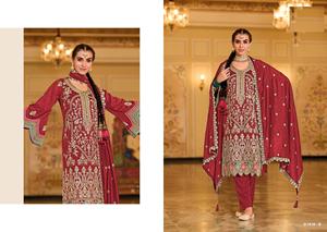 Premium Silk with Embroidery Work with Duppta Lifestyle Surat - Product Image 6