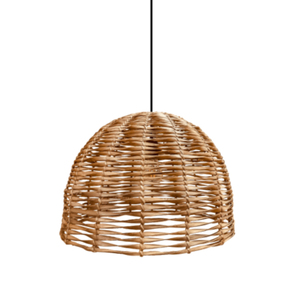 Lámpara Colgante Decorativa de Lujo para el Hogar, Tejida con Materiales Naturales de Alta Calidad, Color Blanco Dorado, Altura Ajustable, Intensidad Regulable - Product Image 3