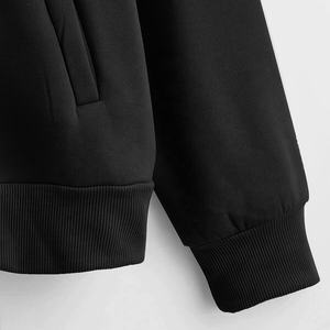 Sudadera con capucha para mujer Primavera Nueva moda Casual Blanco Gris Negro Cremallera Sudadera con capucha Abrigo de manga larga Jerseys - Product Image 4