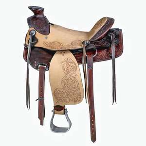 Selle de cheval occidentale au MEILLEUR PRIX DU FABRICANT RANCH ROPE RACING PRODUCTS D'INDE AVEC ACCESSOIRES Meilleure qualité - Product Image 6