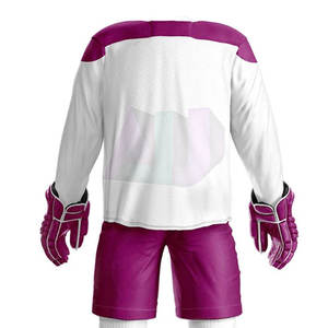 Uniforme de Hockey sobre Hielo con el Mejor Precio y Servicio OEM, 100% Poliéster Transpirable que Absorbe la Humedad, Costuras Reforzadas para Mayor Durabilidad - Product Image 6
