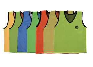 Bavoirs d'entraînement de football en gros réversibles SAS Sports Scrimmages Sports Mesh Pennies Gilets d'entraînement Bavoirs de football réversibles - Product Image 2