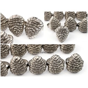 Premium Quality Eco-Friendly Stocked Flower Shaped Napkin Ring Holder Metal <b>Table</b> <b>Top</b> <b>Decoration</b> <b>Wedding</b> Giveaways Accessories - Product Image 2