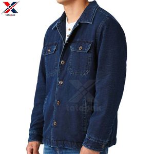 เสื้อแจ็คเก็ตยีนส์คอตั้ง ระบายอากาศได้ดี ลายวินเทจ สีสันปรับแต่งได้ แฟชั่น-ฟังก์ชั่น อุปกรณ์เสริมสำหรับฤดูหนาว ออกแบบมาอย่างพิถีพิถัน - Product Image 3