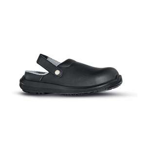 U-POWER Super SB E a FO SRC <b>Black</b> Safety Shoes Comfortable <b>Hoof</b> Protectors - Product Image 1