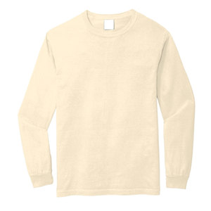 สเวตเชิ้ตคอกลมแขนยาวสำหรับผู้ชายเสื้อสเวตเตอร์คอกลมสีพื้นแบบสลิมฟิตสำหรับฤดูหนาว - Product Image 1