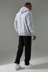 Sudadera con capucha de gran tamaño con logotipo personalizado sudaderas con capucha personalizadas para hombre de algodón básico mezclado sudaderas con capucha para hombre transpirable último nuevo diseño precio de fábrica - Product Image 5