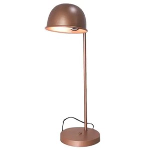 El bronce tiene un marco cónico en metal con polvo de lámpara de mesa de cobre Marco cónico de latón en metal con polvo de lámpara de mesa de cobre - Product Image 1