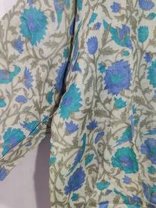 Camisa de lana con estampado Floral, ropa de invierno hecha a mano, Bohemia, Unisex, la mejor calidad, 100% - Product Image 3