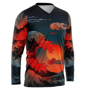 Jersey de Ciclismo MTB de Diseño Personalizado, Ropa de Ciclismo con Impresión por Sublimación, Jersey MTB Sublimado Personalizado Directo de Fábrica - Product Image 1