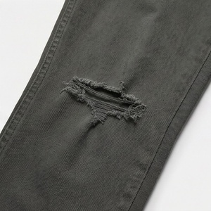 Jeans en denim stretch pour homme, couleur personnalisée, coupe slim moderne, jeans confortables, stretch, port quotidien, look élégant parfait, pantalon - Product Image 5