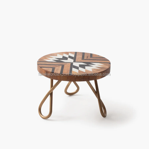 Soporte de pastel dorado de diseño personalizado de alta calidad hecho con madera disponible en tamaño y color personalizados Bueno para fiestas de cumpleaños FWE - Product Image 4