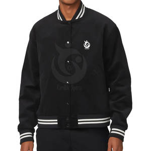 Nouvelle veste de baseball pour hommes à la mode Design unique avec col montant de qualité Superbe pour la saison d'hiver en vente - Product Image 1