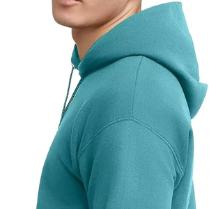 Sudaderas Casuales de Invierno para Hombre, Color Sólido, Poliéster/Algodón, Felpa, Corte Regular con Diseño de Bolsillo, Ecológicas, de Secado Rápido y Transpirables - Product Image 1