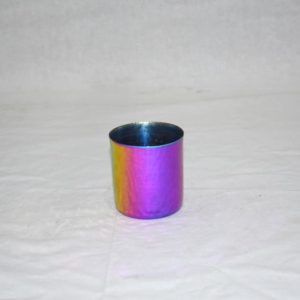 Récipient à bougie en cuivre de luxe Porte-pots décoratifs en cuivre martelé Gobelet à bougie en métal - Product Image 6