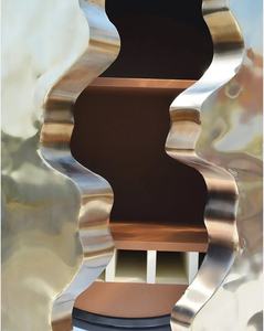 Custom Modern Luxury Wood Iron Stainless Steel Bar <b>Cabinet</b> for Home Outdoor for Living Room Restaurant Furniture Complete Setup - Product Image 4