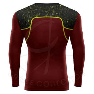 <b>Long</b> <b>Sleeve</b> Women's Breathable <b>Raglan</b> Rash Guard Customizable Compression <b>Shirts</b> Made in Pakistan - Product Image 2