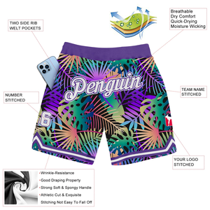 Pantalones Cortos de Baloncesto para Hombre 2026 de Secado Rápido, 100% Poliéster, con Logotipo Personalizado, Sublimados, Transpirables - Product Image 4