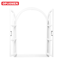 Fenêtres à battants et à baies OPUOMEN modernes avec cadre en aluminium, isolation thermique, verre Low-E et moustiquaire magnétique