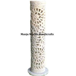 Producto curvado a mano de esteatita, el mejor producto colorido, quemador de incienso y soporte para palo con forma de torre para fines religiosos hindúes - Product Image 3