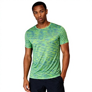 2025 derniers t-shirts de Sublimation personnalisés pour hommes col rond à manches courtes surdimensionné respirant T-Shirts motif d'impression de conception vierge - Product Image 1