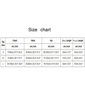 Séchage rapide taille haute femmes vêtements actifs ensemble bout à bout Leggings Spandex vêtements de sport soutiens-gorge sport et Fitness ensembles sans couture vêtements de Yoga - Product Image 6