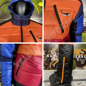 2025 Custom Men's Ski Puffer Padded Bubble Ski <b>Suits</b> Snowboarding Ski <b>Snow</b> Wear - Product Image 6