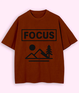 T-shirt Homme Grande Taille Oversize 100% Coton Jersey Lourd Coupe Ample Streetwear Col Rond Uni Logo Personnalisé sur le Devant - Product Image 4