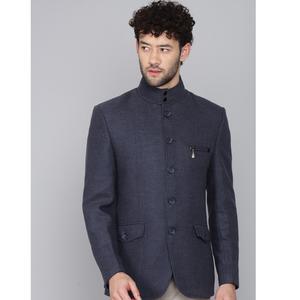 Blazer bleu paon classique pour homme, fourni directement par l'usine, idéal pour le bureau, les voyages et les tenues élégantes au quotidien, disponible au meilleur prix. - Product Image 1