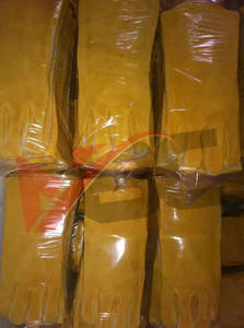 Guantes de seguridad de cuero de vaca de alta calidad para soldar al por mayor de fabricación de fábrica - Product Image 3