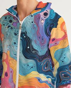 เสื้อฮู้ดมีซิปขนาดใหญ่พิเศษพิมพ์โลโก้ได้ตามต้องการเสื้อผ้าระบายอากาศได้ดีผลิตจากโพลีเอสเตอร์100% - Product Image 5