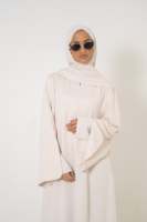 Ensemble Abaya Khimar pour femmes musulmanes, tissu jersey premium personnalisé, avec design de robe intérieure, Pays-Bas