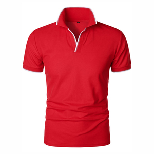 Polo de Verano para Hombre, Elegante, con Cuello de Media Cremallera, Corte Ajustado, Manga Corta, para Oficina, Casual, Versátil - Product Image 4