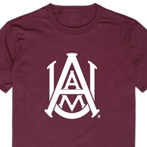 Université de l'Alabama personnalisé 100% coton T-Shirts pour hommes femmes tricoté collège vêtements avant imprimé Logo grande taille décontracté - Product Image 2