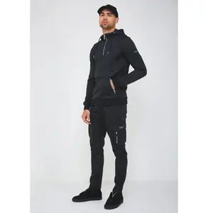 Conjunto Deportivo Unisex de Alta Calidad en Spandex/Algodón, Chaqueta y Pantalones Deportivos Ecológicos, Resistentes al Viento, de Secado Rápido y Reflectantes, Ropa Deportiva de Verano - Product Image 1