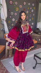 Low MOQ Custom Made Afghani <b>Green</b> Color Handmade Traditional Dress in Wholesale Rate Women Long Maxi Dresses - Product Image 3