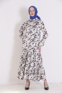 ชุดเดรสอาบายาสำหรับผู้หญิง,ชุดเดรสอิสลามแฟชั่นมุสลิมดูไบเสื้อคลุมยาวสำหรับฤดูร้อน - Product Image 4