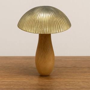 Sculpture en aluminium en forme de champignon décorative Art Déco fabriquée à la main en Inde pour la maison, les hôtels et les projets paysagers - Prix d'exportation écologique - Product Image 4